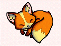 Sleepy fox