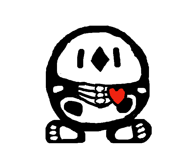 Skeleton peep