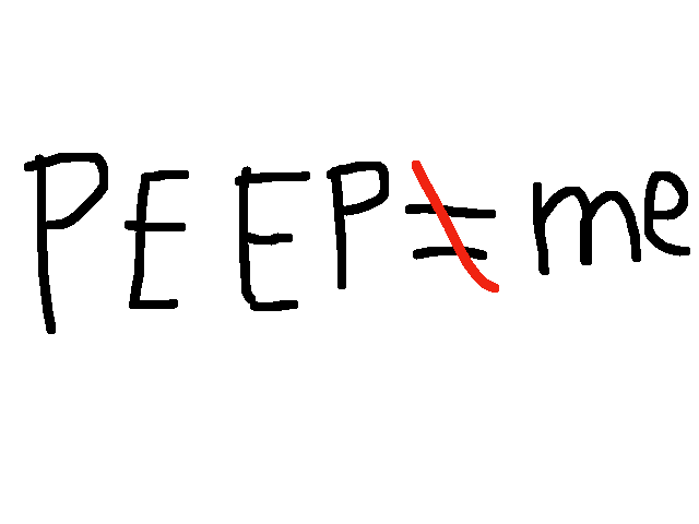 Peep isnt me
