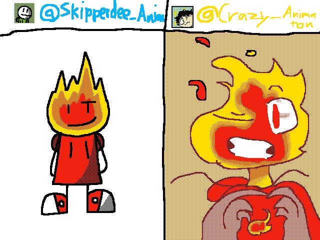Draw Fire in your  style! @skipperdee_Anim