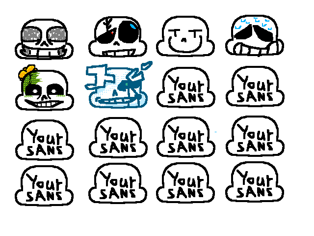 Big collab head of your sans with emotions