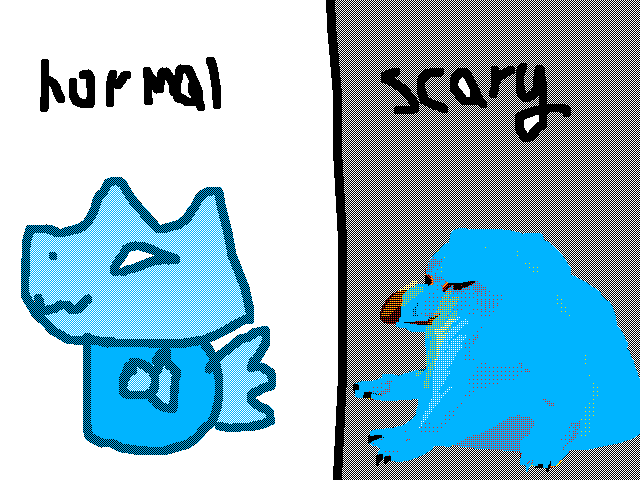 Draw slime GHH scary
