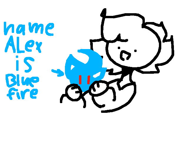 new pet alex is Blue fire now