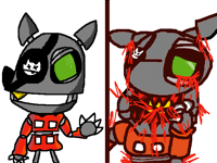 Draw animatronic Volkoved in your style?
