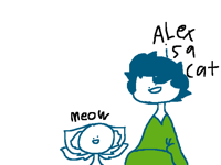 Alex is a cat
