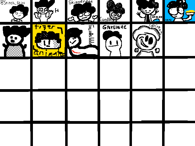 Draw me in your style 20 left