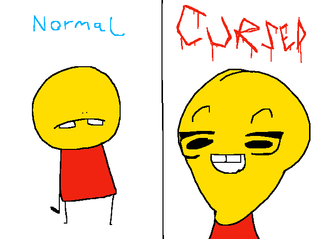 draw laxr...in a more cursed manner