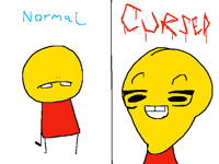 draw laxr...in a more cursed manner