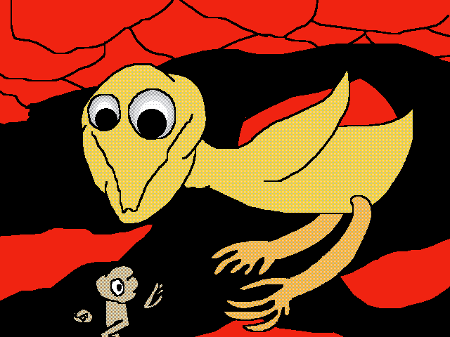 Please do not feed the birds