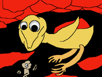 Please do not feed the birds