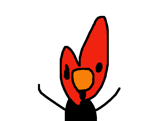 Fire trying to cool itself off