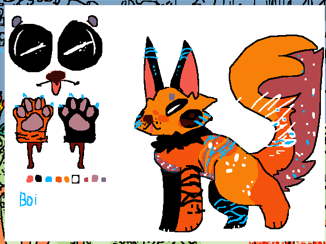 @Alienz fire water puppy! <3 name him :3