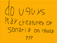 do you guys play creatures of sonaria