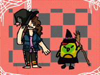 • ~spooky~ collab • @pinkdemonic