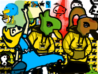 Paste board thing