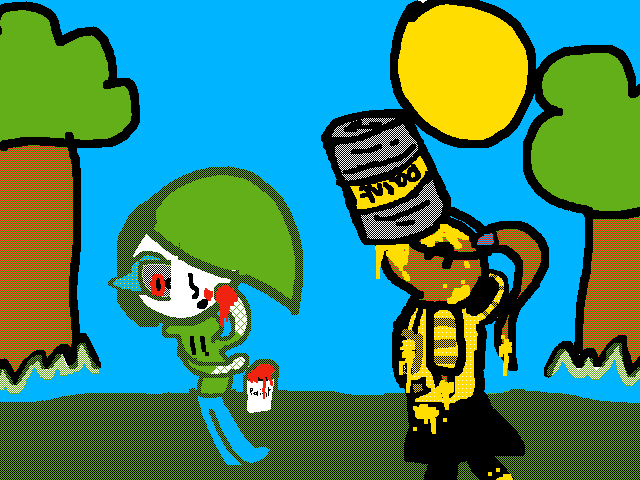 Eatin' paint with u @drammallama