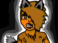 Werewolf cartoon style
