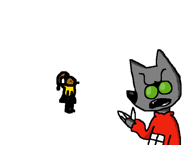 ARE U LOOKING AT THIS? (Colllab w/ @Wolf_Volkoved)