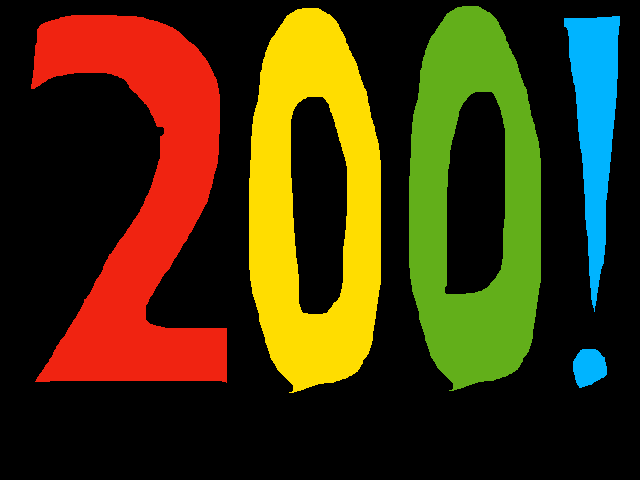 My two hundredth animation!