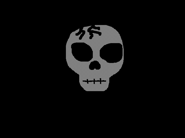 Transforming skull