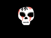 Transforming skull