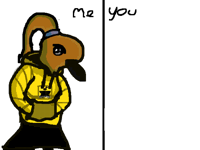 Draw my oc it your style! (Pls I’m bored)