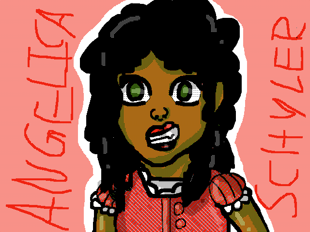 Angelica cartoon style!