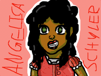 Angelica cartoon style!