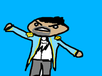 Nobody: Lafayette rapping:
