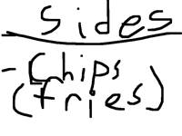 Quackilton! (Sides menu)