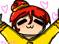 Me as a human (chibi style!)(shaded) :3