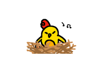 Waitin for dat egg to hatch