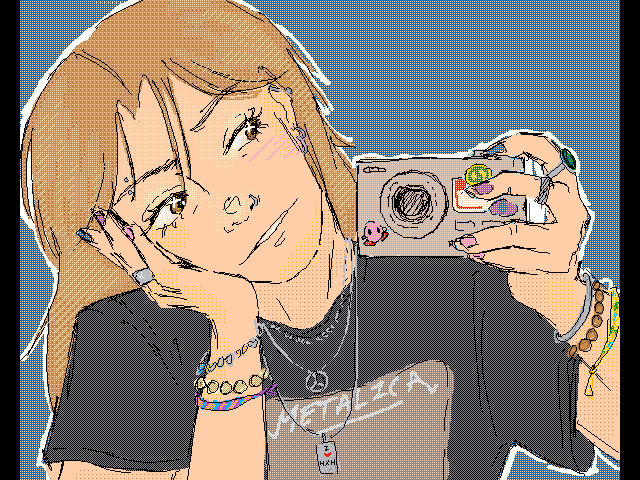 lil self portrait!!