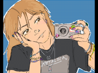 lil self portrait!!