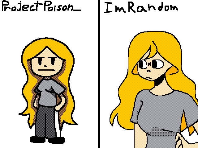Draw this person in your own style @ProjectPoison_