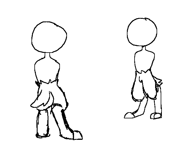 Front and back leg practice