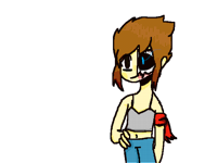Redraw of a random old undertale oc I have