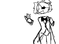 I kinda like drawin my oc this way