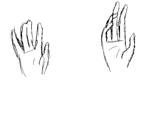 Here have some hand strugglings