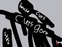 Day 1 wounds (tw: gore)