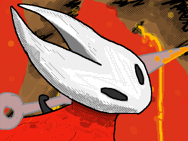 Hornet art for SILKSONG