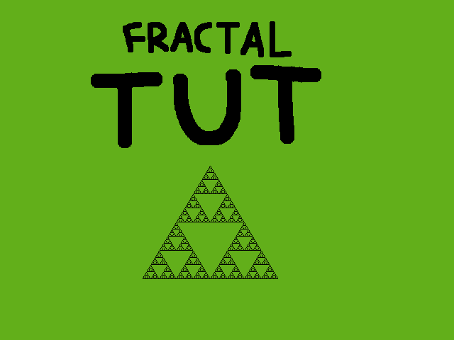 Fractal tutorial