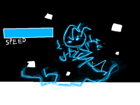 When you max out speed in a video game