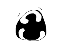 look at this face i just drew