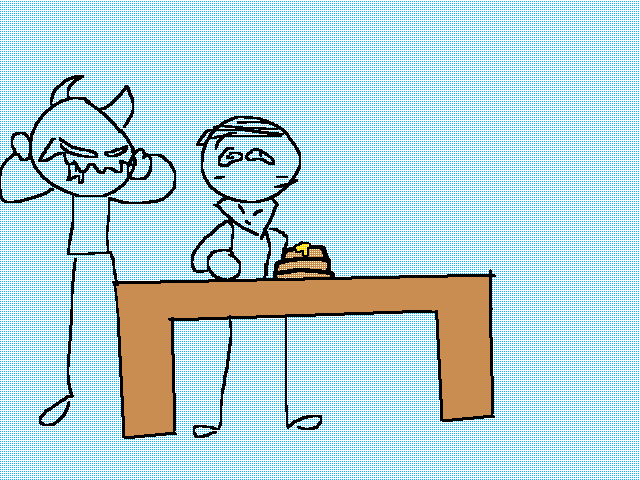 Blows up pancake with mind*