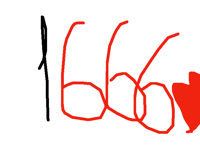 1666 like!