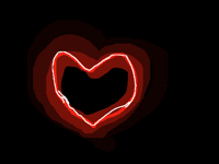 Neon heart