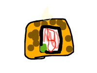 Im eat 6 sushis 🤩