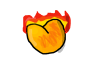 Fire heart