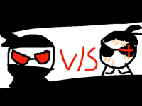 Red ninja Vs Legendary ninja?